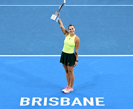 Председатель федерации поздравил Арину Соболенко